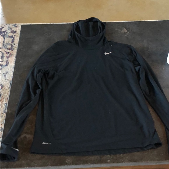 Nike Other - A Nike pull over with hood zippers and thumb holes